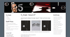 Desktop Screenshot of 5trope.com